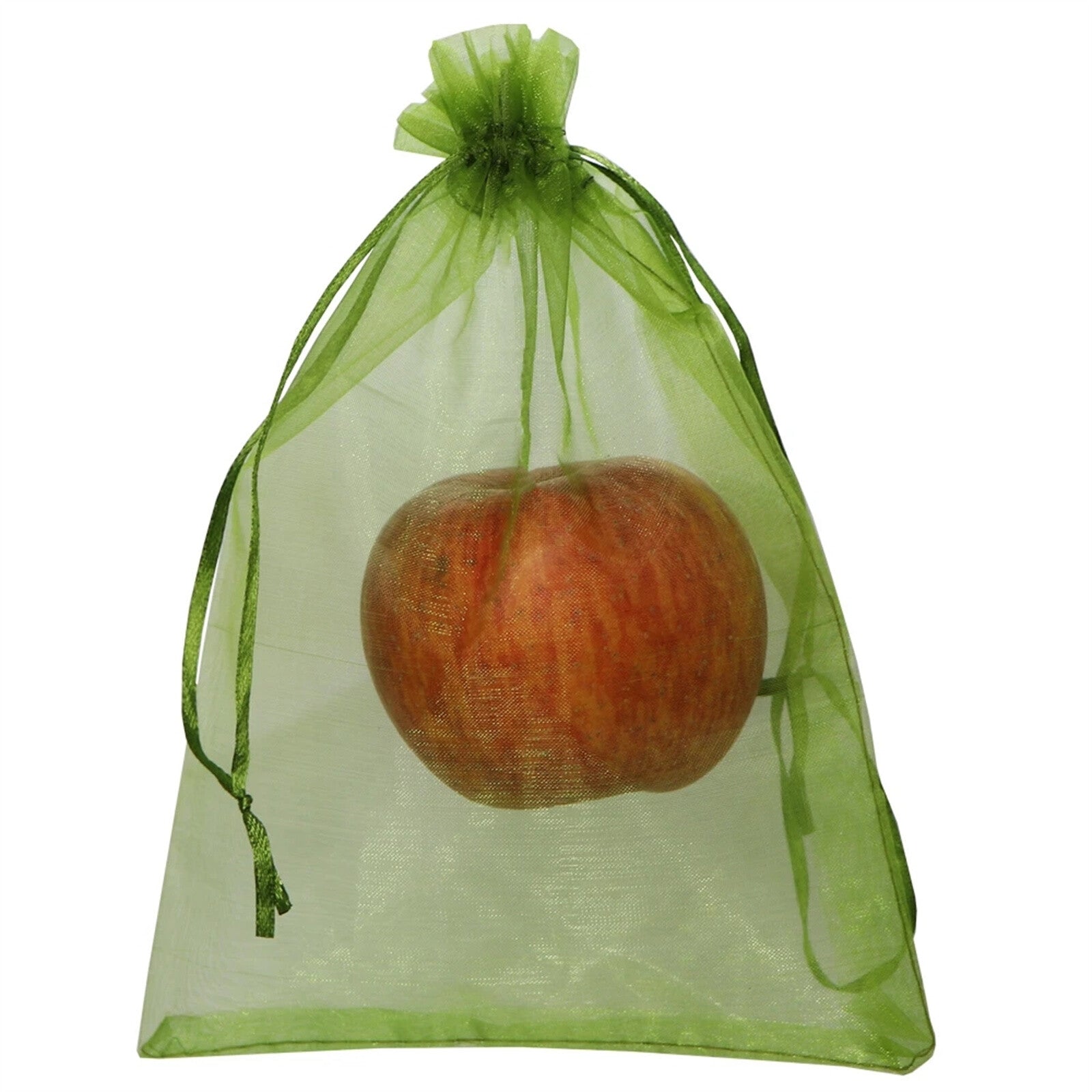 50PCS Vegetable Garden Fruit Protection Net Bags - Mesh Insect Proof Organza Bags 20x30cm