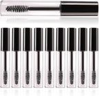 50PCS 10ml Empty Mascara Tube with Brush Wand Eyelash Serum Bottle Refillable