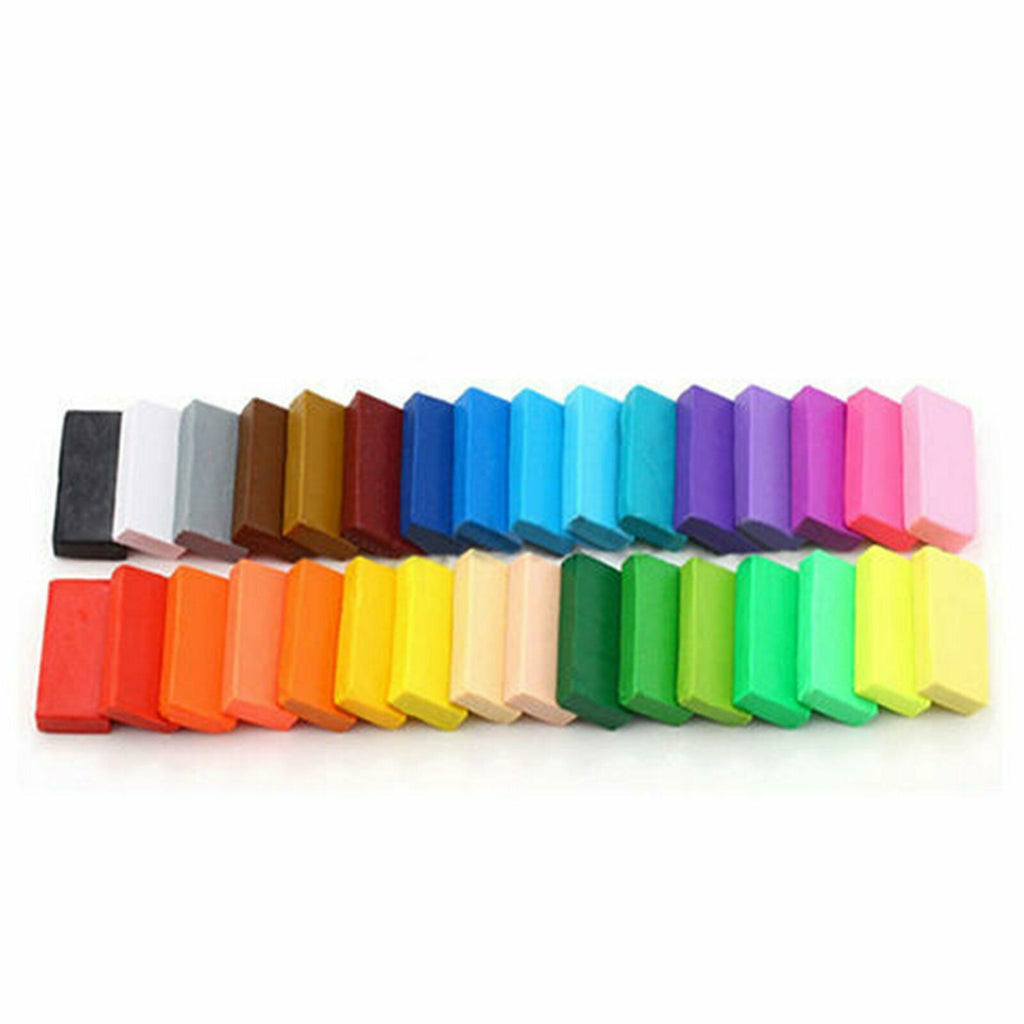 86PCS Polymer Clay Modelling Kit – 50 Colour Oven Bake DIY Sculpey Fimo Clay Set with Tools & Storage Box