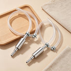 2PCS Brake Bleeder HoseHydraulic Brake Bleed Hose One Way Check Valve Tube AU