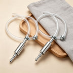 2PCS Brake Bleeder HoseHydraulic Brake Bleed Hose One Way Check Valve Tube AU