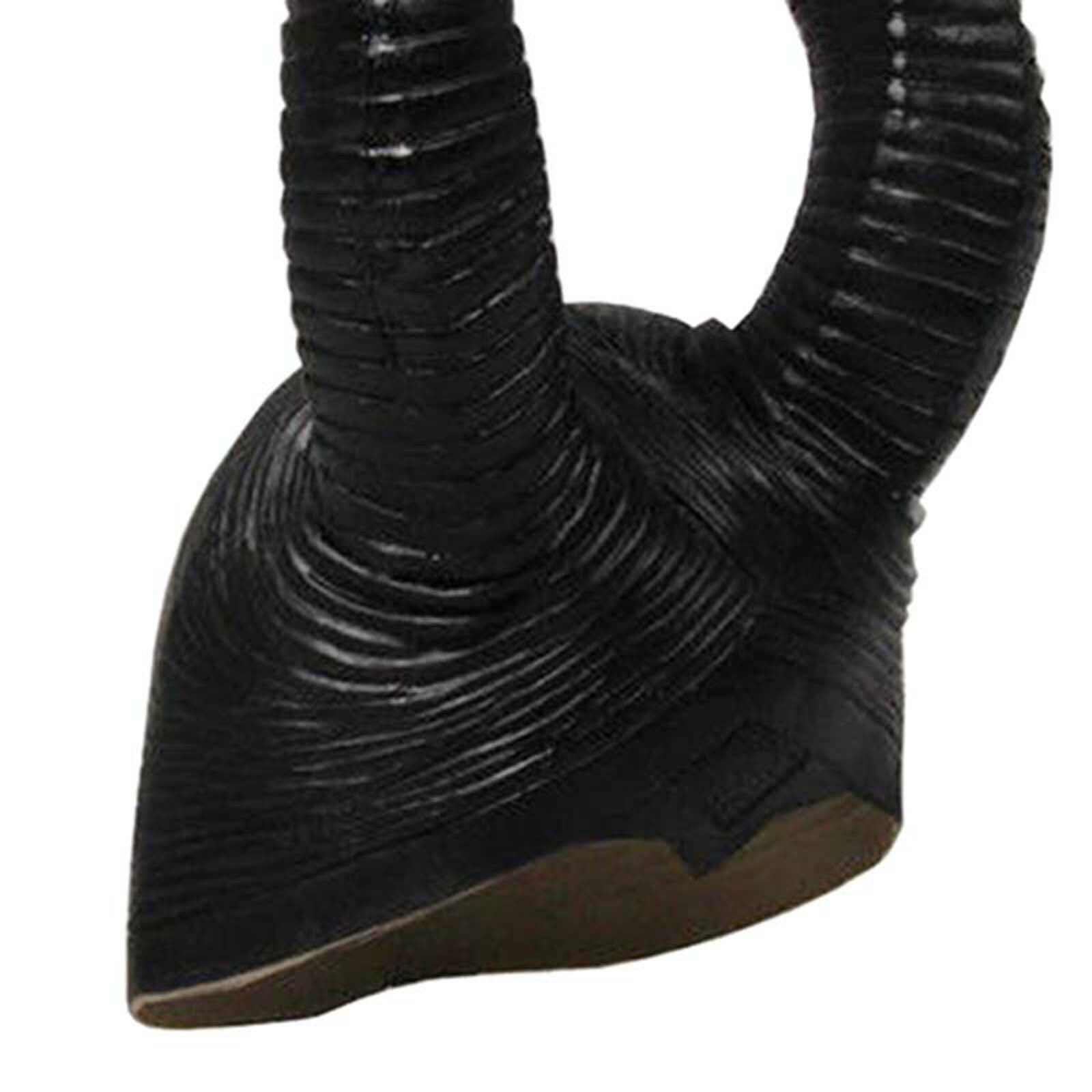 Maleficent Horns Headpiece Black | Halloween Witch Devil Cosplay Costume Headband