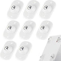 20pcs Mini Swivel Caster Wheels | 360° Self Adhesive Rolling Wheels for Storage Boxes