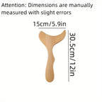 2pcs Beechwood Massage Scraping Board | Wooden Gua Sha Body Massager Tool
