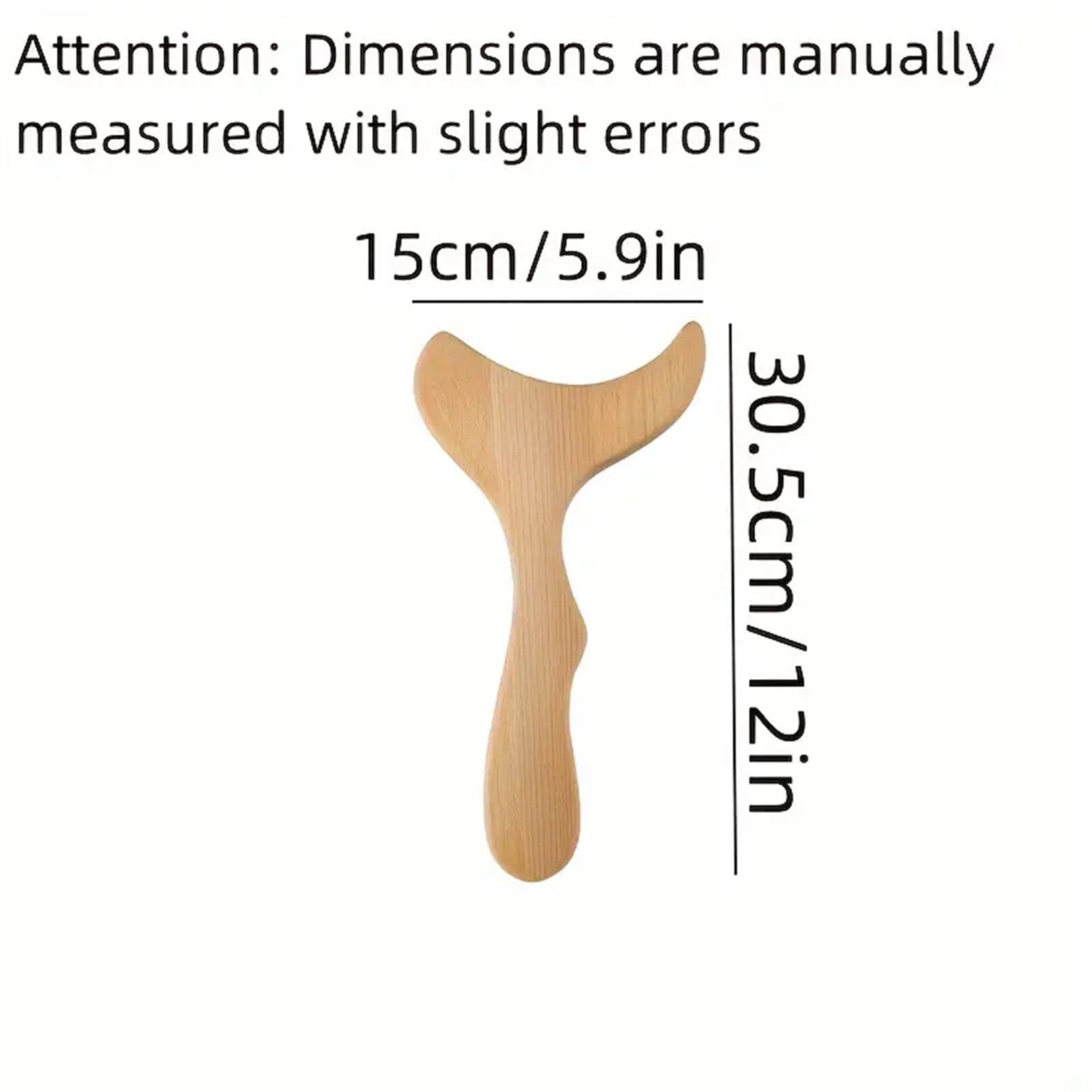 2pcs Beechwood Massage Scraping Board | Wooden Gua Sha Body Massager Tool