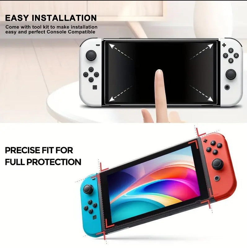 2x Tempered Glass Screen Protector For Nintendo Switch 2/Switch Lite/Switch Oled