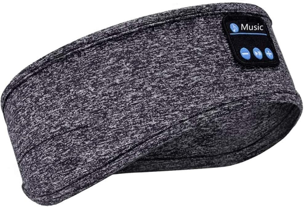 Grey sleep headphones headband