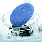 50PCS Car Ceramic Coating Sponge Applicator Pads - Blue Microfibre Nano Wax Polish Pads