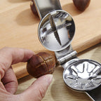 2 Pack Stainless Steel Chestnut Cutter Nut Cracker – Easy Walnut and Chestnut Opener Tool