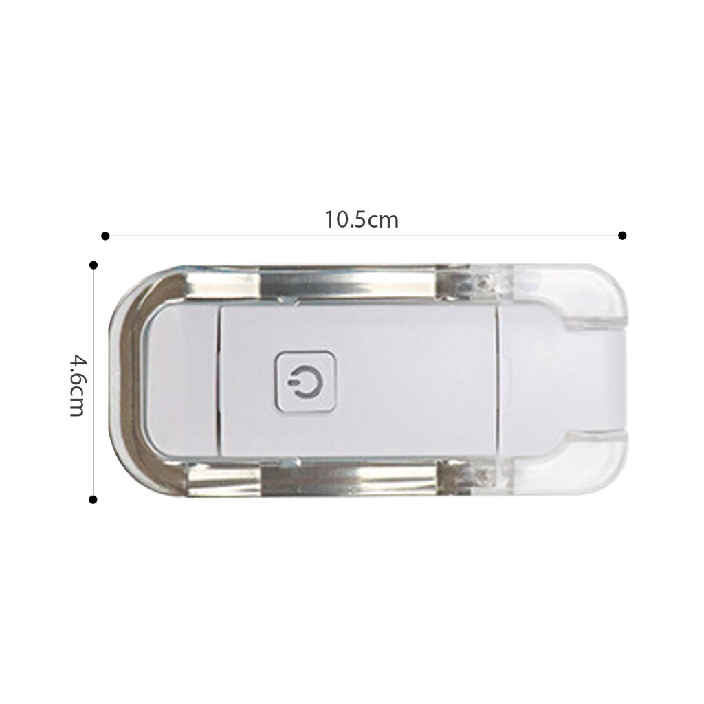 2 Pack USB Rechargeable Book Reading Light – Adjustable Warm White Clip On Bedside Reading Lamp