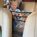 5pcs Car Seat Storage Net Mesh Organizer | Elastic Backseat Barrier Cargo Pocket