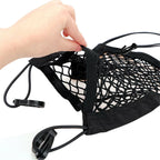 5pcs Car Seat Storage Net Mesh Organizer | Elastic Backseat Barrier Cargo Pocket