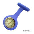 Silicone Nurse Fob Watch – Clip-On Brooch Medical Pocket Quartz Watch