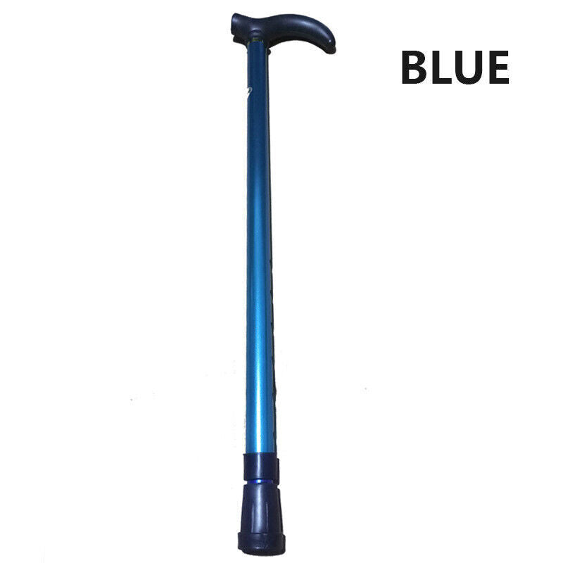 Adjustable Aluminium Walking Stick Retractable Travel Cane Lightweight Portable Mobility Aid