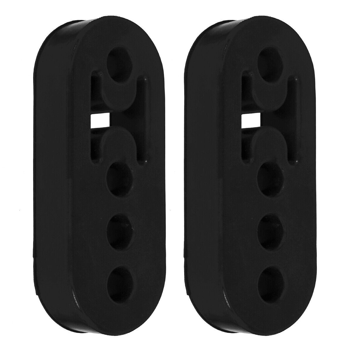 2PCS Exhaust Mount Repair Hanger Heavy Duty Rubber Replacement Universal Bracket