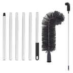 2PCS Gutter Cleaning Brush with Extendable Pole 208cm – Roof Gutter Cleaning Tool