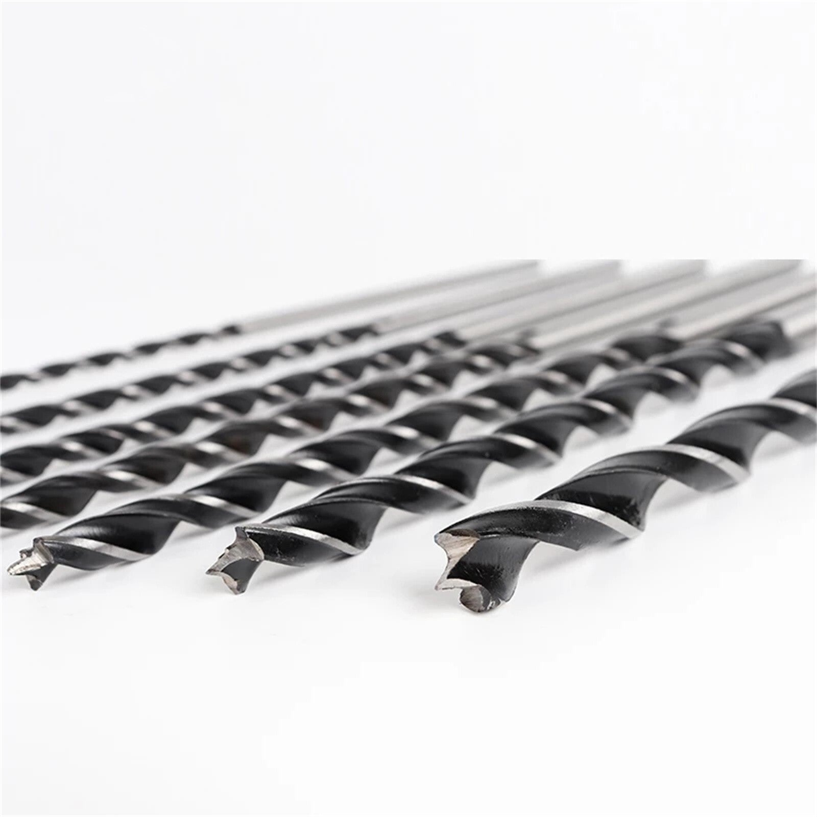 7PCS 300MM Extra Long Wood Drill Bit Set - Brad Point Woodworking Bits 4 5 6 7 8 10 12mm