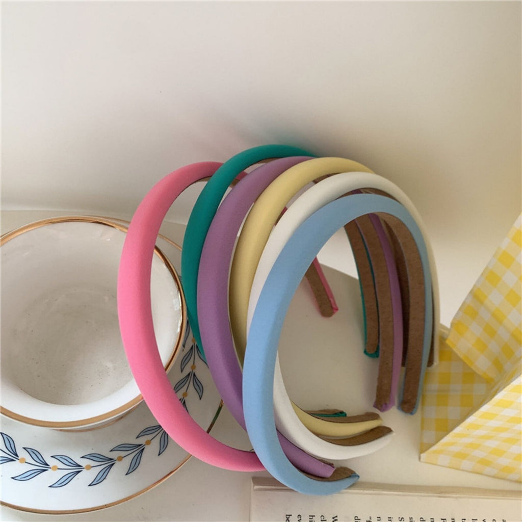 68pcs Satin Headbands Set for Women & Girls | 10mm Alice Bands Hair Accessories (Multi-Color)