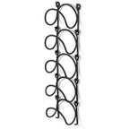 2PCS Space-Saving Towel Rack – Wall Mounted Bathroom Towel Organizer Hanger Black