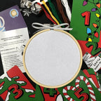 NEW for  - Cross Stitch Advent Calendar, Christmas Embroidery Kit HOD