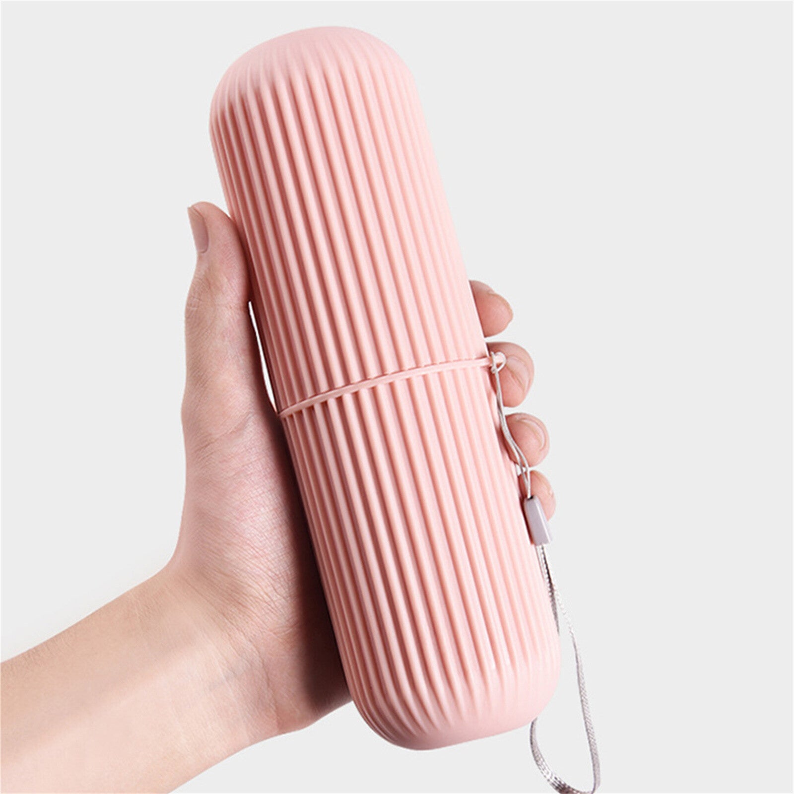 Portable Toothbrush Holder Case Travel Toothpaste Storage Box Bathroom Organizer
