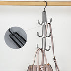 2PCS Multi-Layer Clothes Hanger Hook – Space Saving Closet Organizer for Bags & Clothes