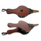 Fireplace Bellows Wooden Air Blower with Cast Nozzle - Hand Bellow Pump Fire Tool in S M L