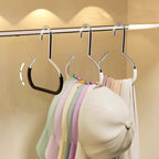 5 Pack Stainless Steel S Shape Hooks – Heavy Duty Hanging Hooks for Hats, Clothes and Storage