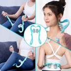 Using the massager on the arm and back