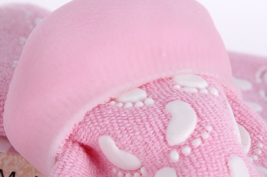 4 Pairs Moisturizing Gel Heel Socks - Cracked Dry Feet Repair Spa Foot Care Socks