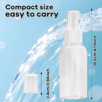 Car Windscreen Window Cleaning Brush Microfibre Pad With Empty Spray Bottle Kit