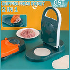 1PCS 2-in-1 Dumpling Maker Press Dumpling Skin Wrapper Mould Kitchen Tool