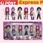 6PCS Kpop Demon Hunters Action Figure Kids Toy Xmas Gift PVC Rumi Mira Zoey Doll