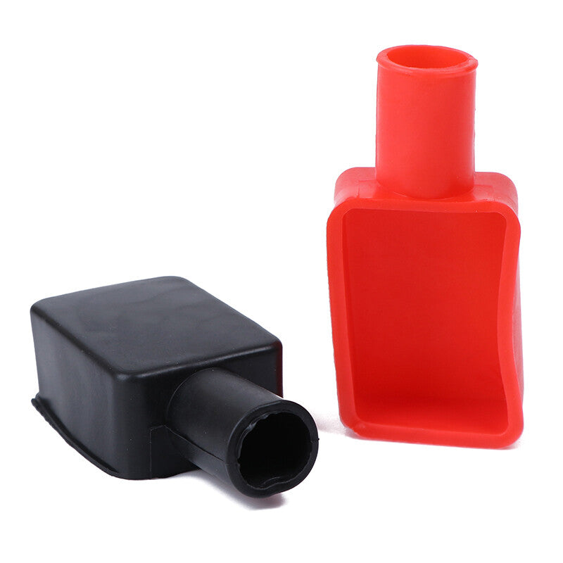10PCS Car Battery Terminal Cover Caps - Positive and Negative PVC Insulating Protectors