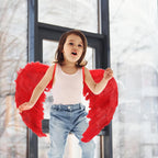 Feather Angel Fairy Wings Adults Kids Fancy Costume Props Masquerade Halloween