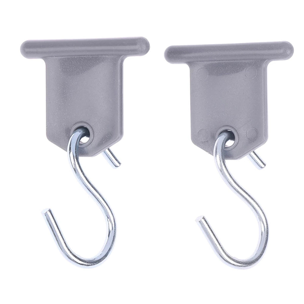 40pcs RV Awning S Hooks | Tent Awning Rail Clips Hanging Hooks for Camping & Caravan