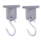 40pcs RV Awning S Hooks | Tent Awning Rail Clips Hanging Hooks for Camping & Caravan