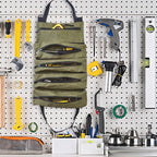 2pcs Roll Up Tool Bag Organizer – Multi-Pocket Wrench Pouch Portable Hanging Tool Storage (47×28cm)