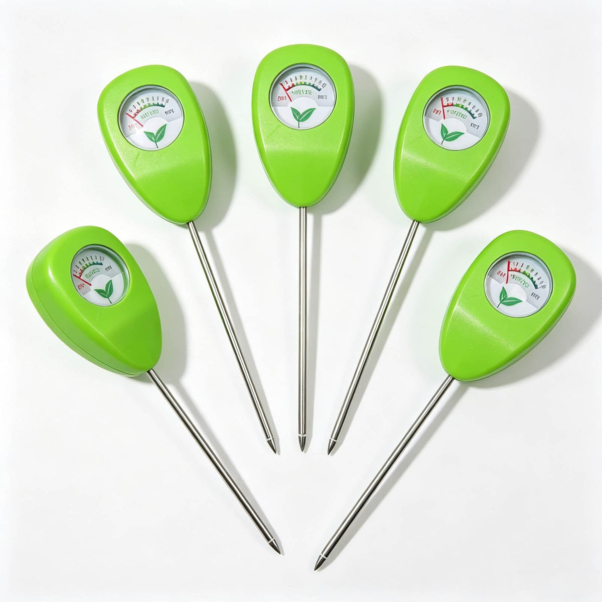 1/3/5 Pcs Stainless Steel Soil Moisture Meter Water Tester Garden Testing Probe