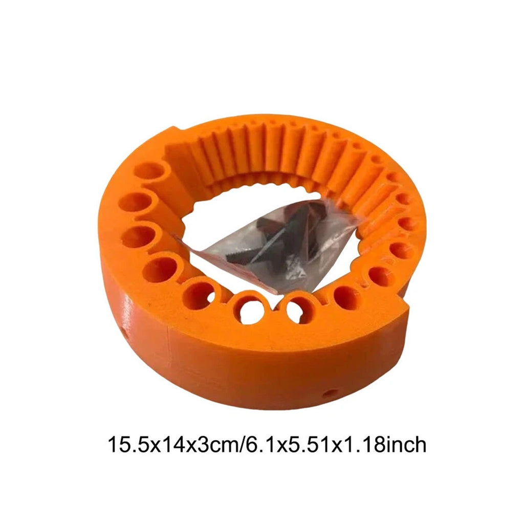 3PCS Drill Bit Sharpener Attachment - Grinder Drill Bit Sharpening Tool for 115-125mm Grinders