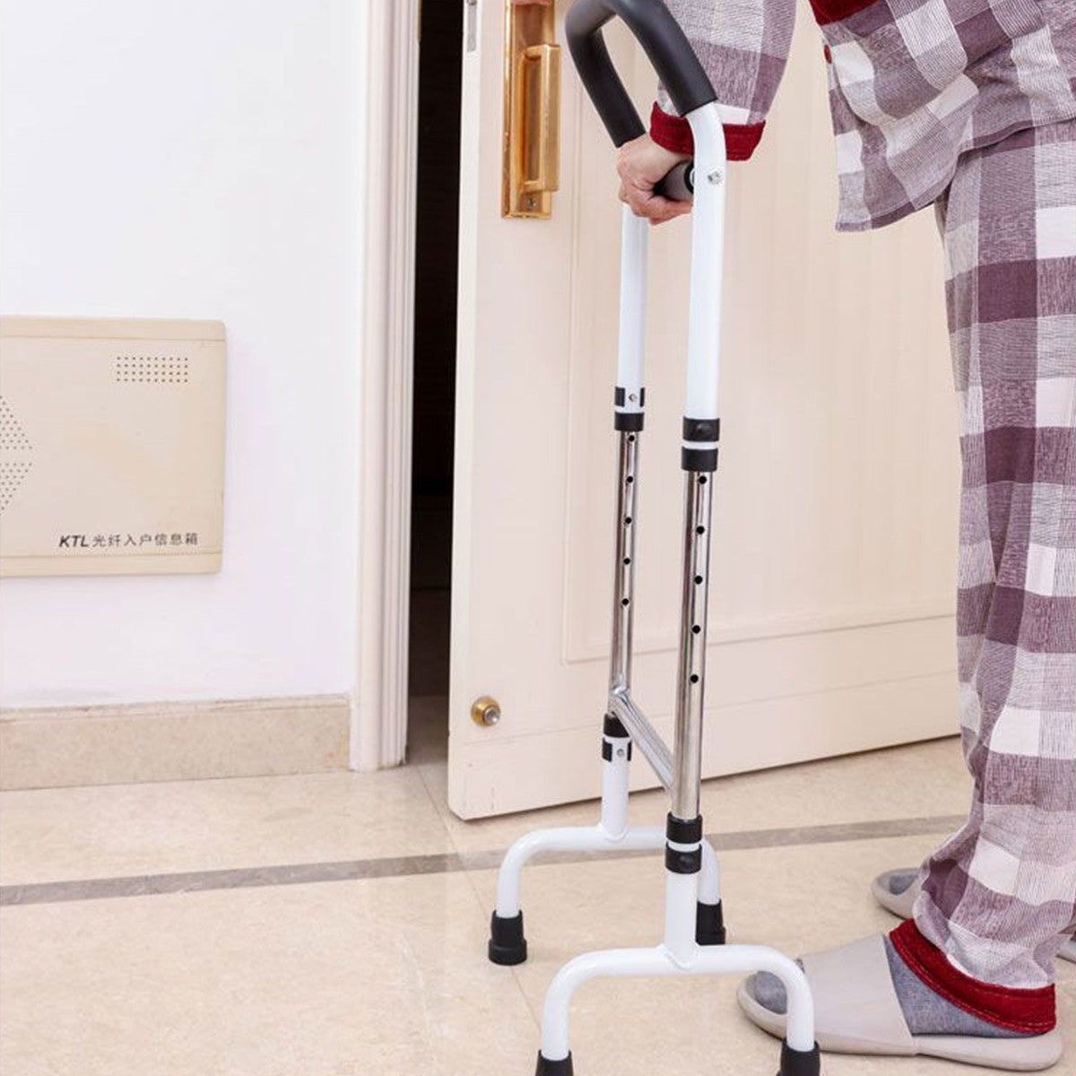 Adjustable Lift Assist Handle Elderly Bedside Toilet Safety Rail Non-Slip Mobility Support