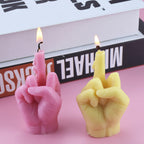 3D Gesture Candle Silicone Mold - DIY Aromatherapy Candle and Plaster Mould