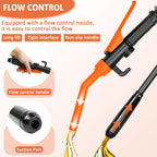Portable Battery Operated Fuel Transfer Pump 2.4 GPM Electric Liquid Siphon