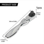 1/4 Inch 2 in 1 Mini Ratchet Wrench – 72 Tooth Dual End Quick Rotation Screwdriver Handle