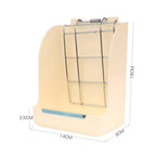 Rabbit Hay Feeder Corner Rack | Small Animal Hay Holder for Guinea Pig Hamster Cage
