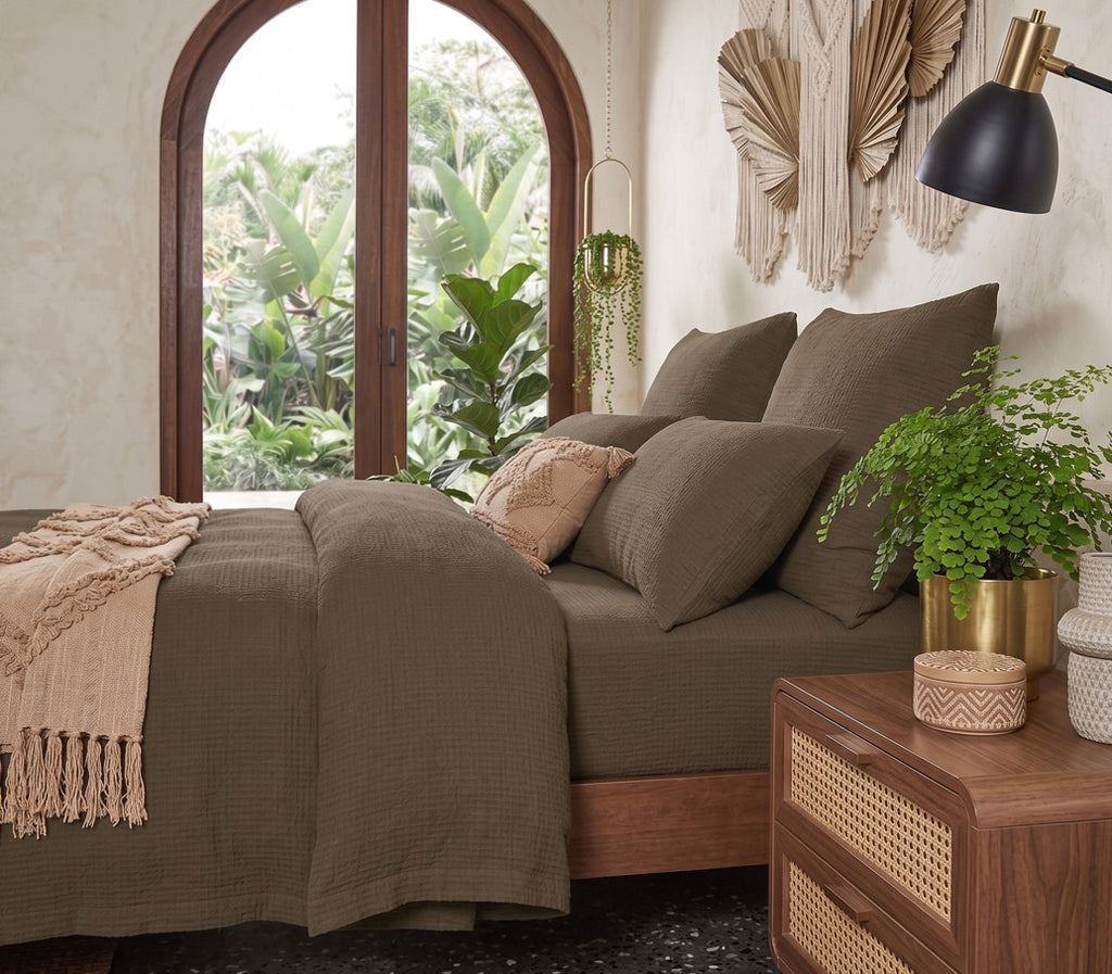 Quilt Cover Set | Jacquard Duvet Cover | All-Season Bedding | AU Standard Sizes