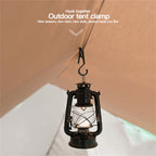4PCS Outdoor Tent Canopy Clip Hooks - Camping Cloth Clamp Holder Accessories