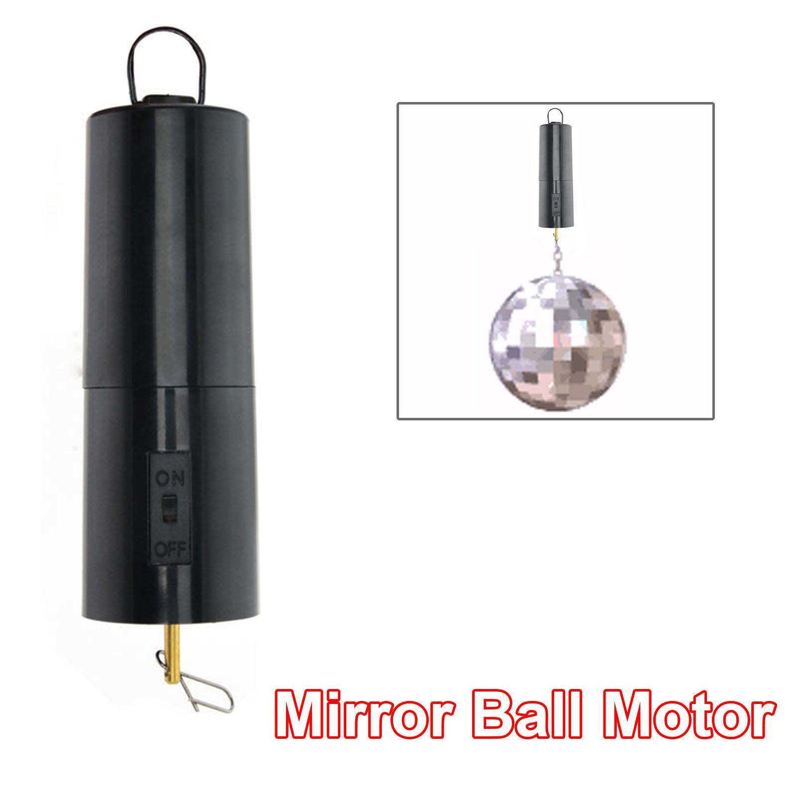 2PCS Battery Operated Mirror Ball Motor - Rotating Disco Ball Spinner for Party and Wedding