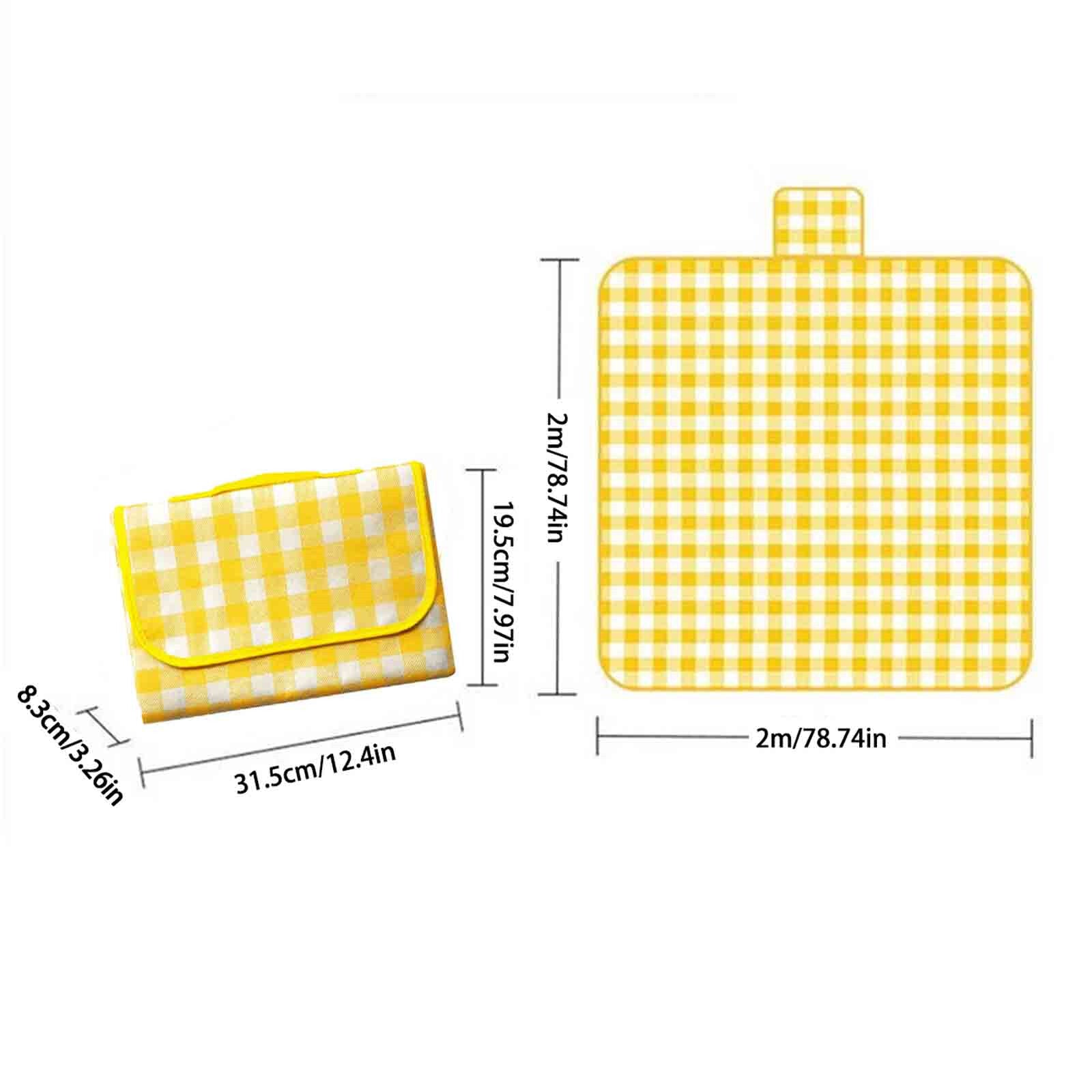 Large Waterproof Picnic Blanket Outdoor Beach Mat Camping Picnic Rug AU
