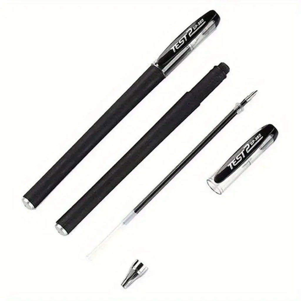 72pcs Black Ballpoint Pens 0.5mm Smooth Writing Office School Exam Pens